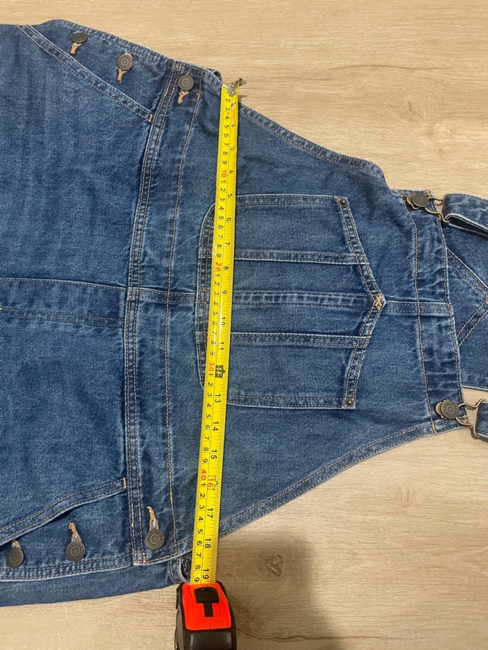 Old Navy Women’s Denim Overalls - Medium Blue 16 - Picture 8 of 8